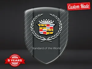 Cadillac Sticker su 3D Gel Sport Cupola Limitato Gara